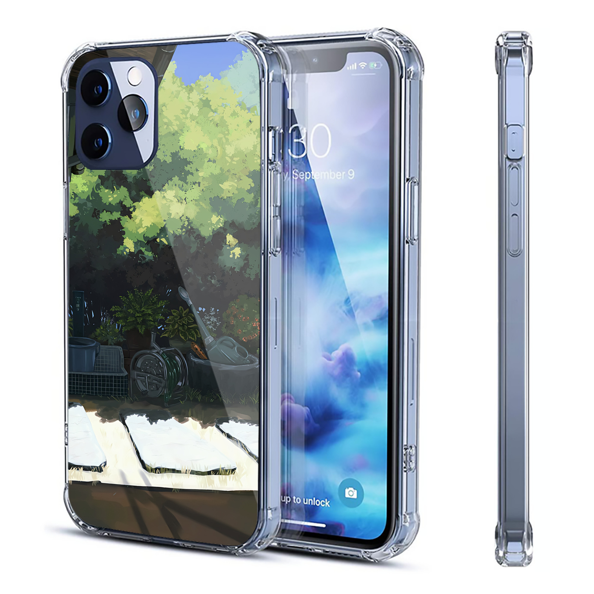 （画像用） SPY×FAMILY间谍家家酒 【iPhone 12シリーズ対応】透明スマホケース（クリアソフトケース）